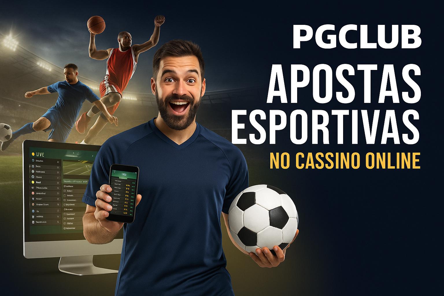 Aposte em apostas esportivas no cassino online PGCLUB