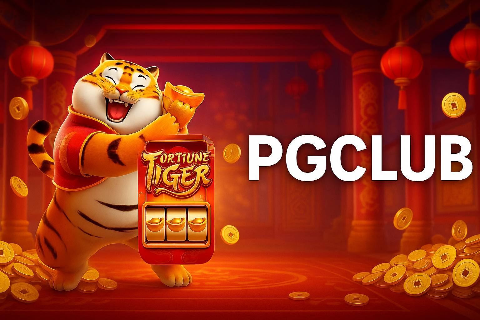 Fortune Tiger é um jogo imperdível no PGCLUB Casino