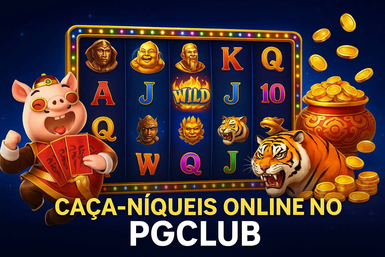 Explore o mundo das slot machines no PGCLUB Casino